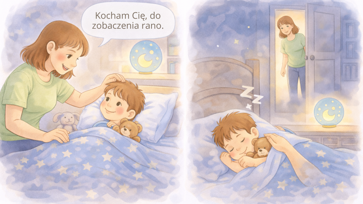 Jak nauczyć dziecko zasypiać samodzielnie – spokojna rutyna wieczorna