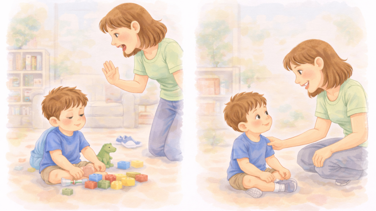 Jak reagować, gdy dziecko ignoruje polecenia – przykład sytuacji